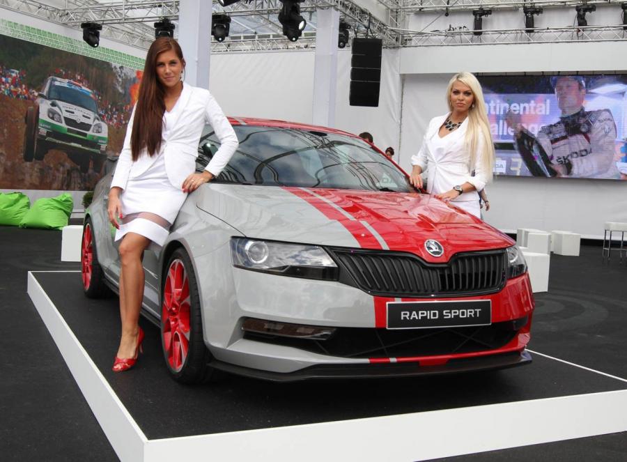  Skoda Rapid Sport Concept 2013 года  (фото 9 из 11)